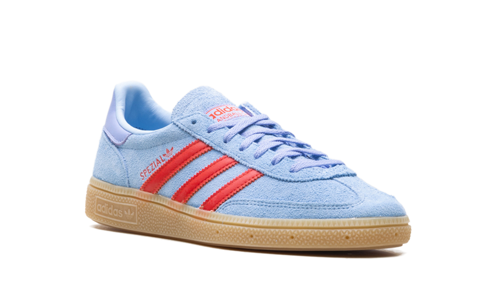 Women's Handball Spezial "Glow Blue Red" JR3639 - product image from the listing.