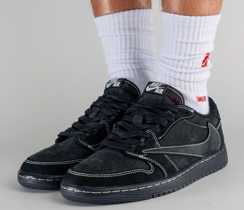 Jordan 1 Low OG Travis Scott Sneakers in Black DM7866-001 - product image from the listing.