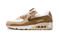 Women's AIR MAX 90 "Pale Ivory Snakeskin Swoosh" DX9502 100 - product image from the listing.