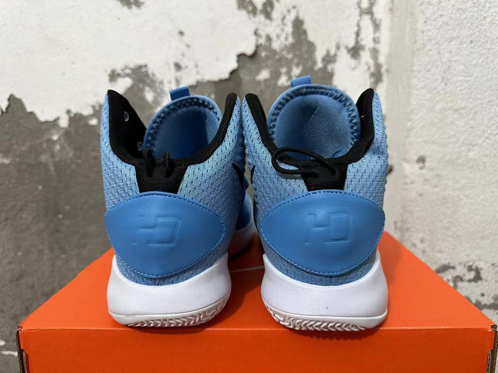 University Blue Nike Zoom Freak 2 Basketball Shoes - product image from the listing.