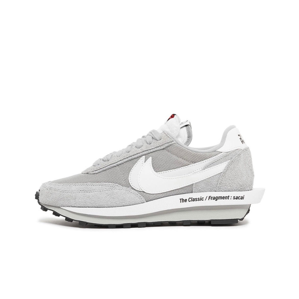 Nike LDWaffle Fragment sacai Sneakers in Grey White DH2684-001 - product image from the listing.