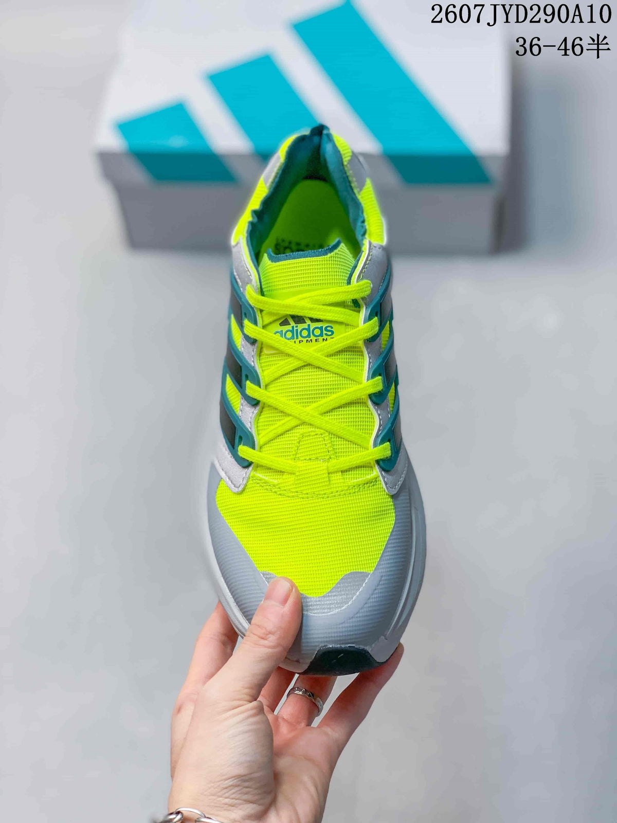 adidas Equipment Adios Pro Shoes for Running Grey Neon - product image from the listing.