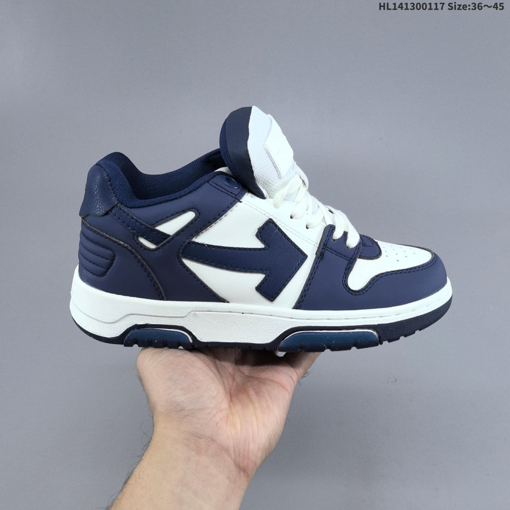 White Off-White Arrow Low-Top Sneakers - product image from the listing.