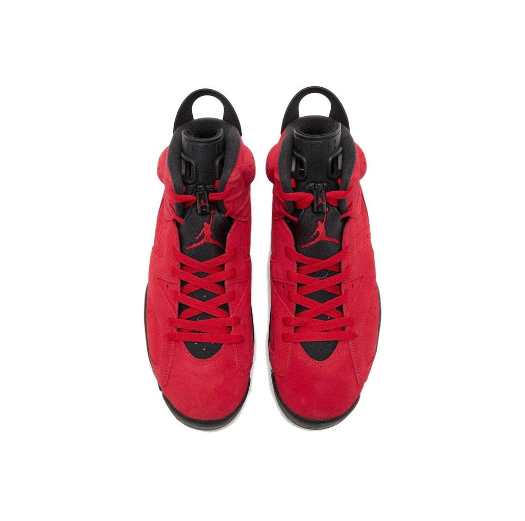Air Jordan 6 Retro Toro Sneakers in Red and Black CT8529-600 - product image from the listing.