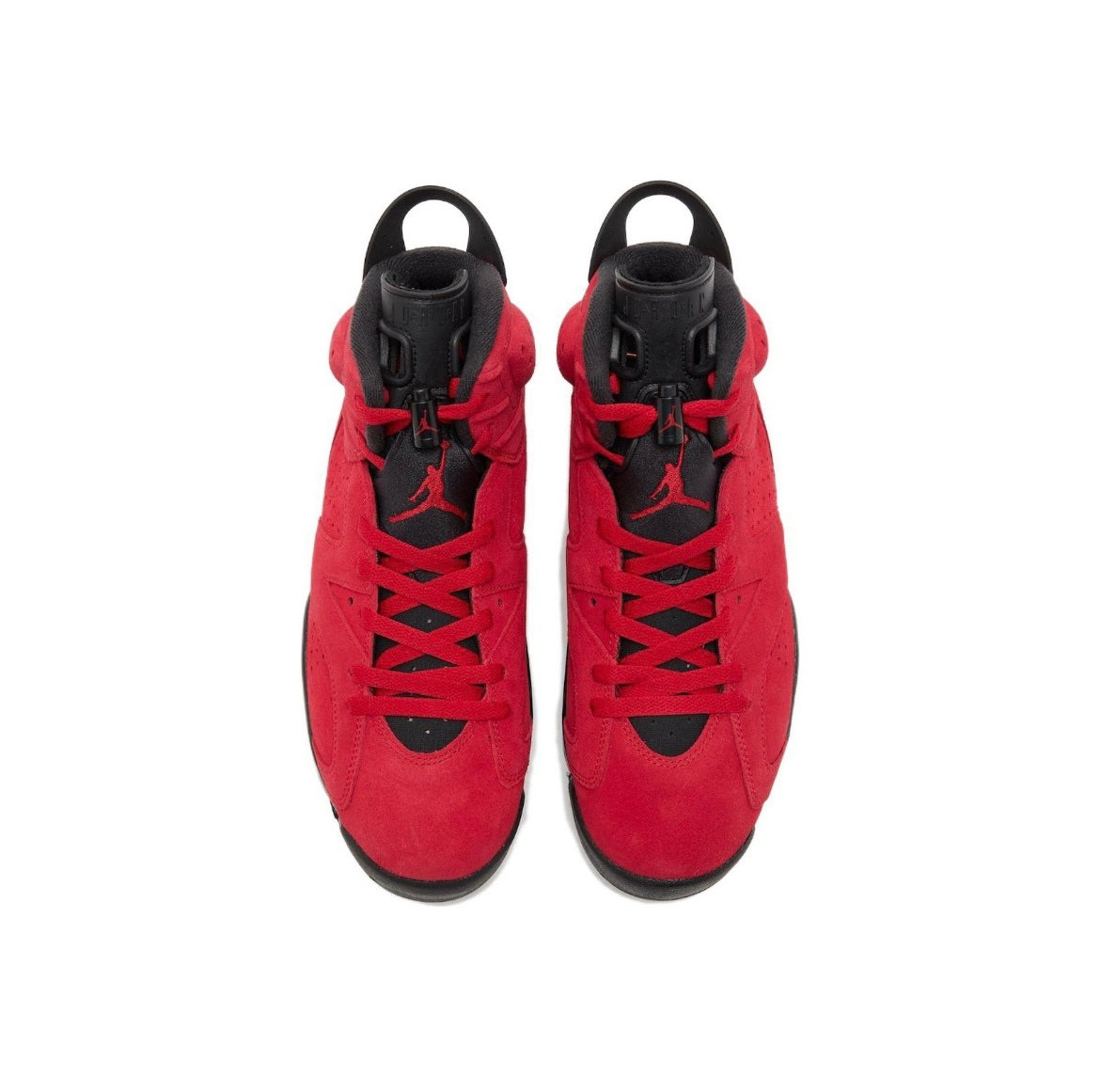 Air Jordan 6 Retro Toro Sneakers in Red and Black CT8529-600 - product image from the listing.