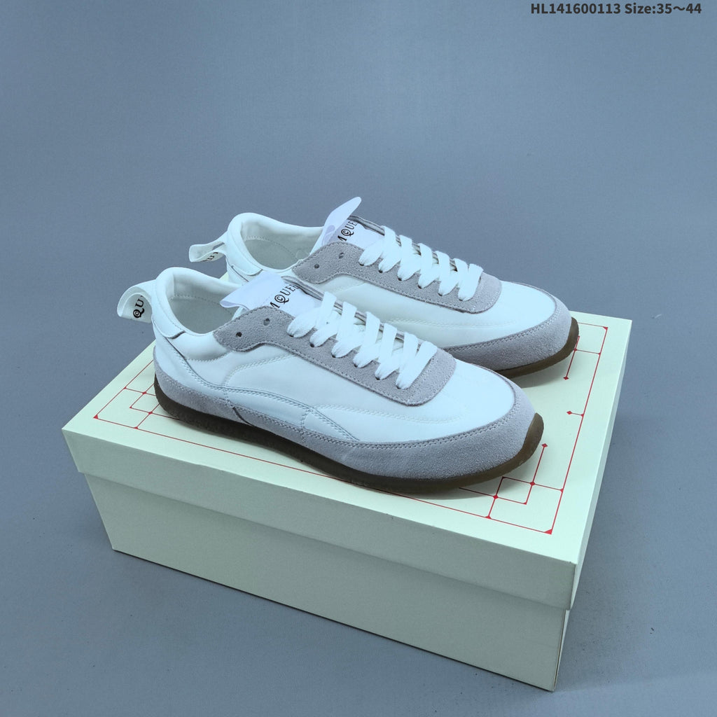 Miu Miu Tyre Low-Top Sneakers in Black or in White - product image from the listing.