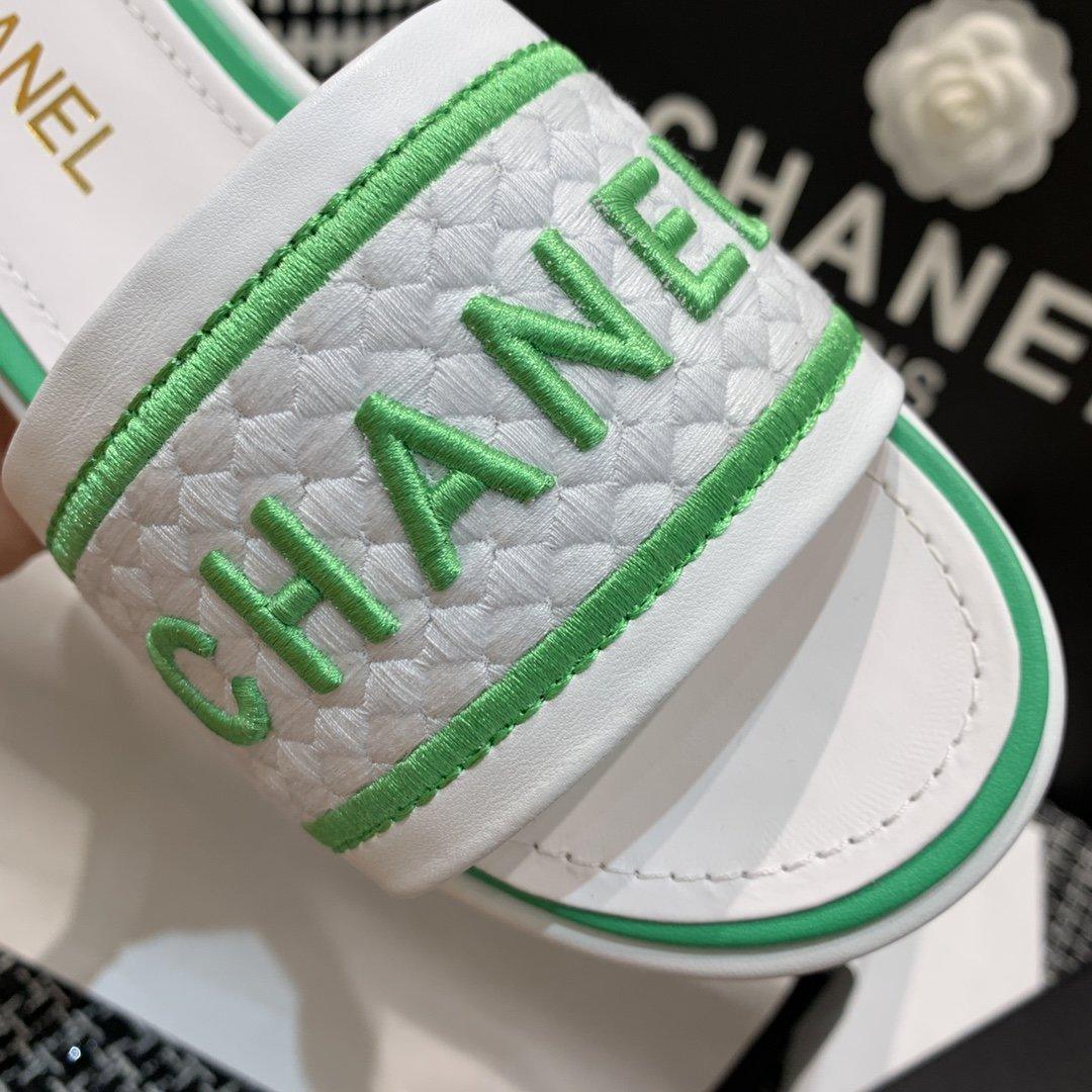 Sandals by Chanel - product photo shown in the listing for this item.