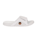 Jordan Hydro 13 Retro Slide in White Metallic Silver - product image from the listing.