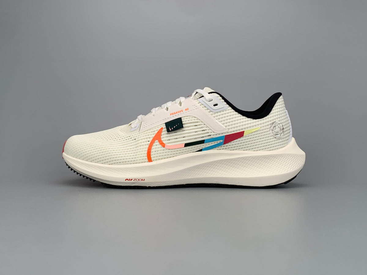 Nike Air Zoom Pegasus 40 Rainbow Shoes for Running FN8919-191 - product image from the listing.