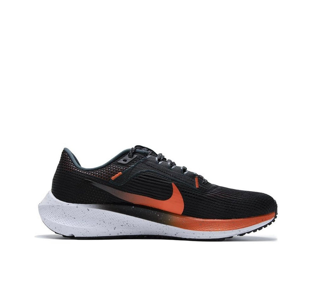 Nike Air Zoom Pegasus 40 Running Shoes in Black Orange FQ8723-010 - product image from the listing.