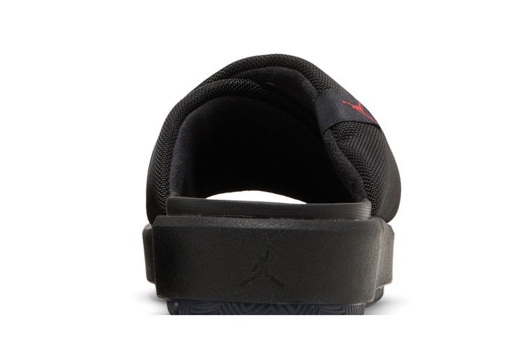 Women's Jordan Sophia Slide Black Red - product image from the listing.