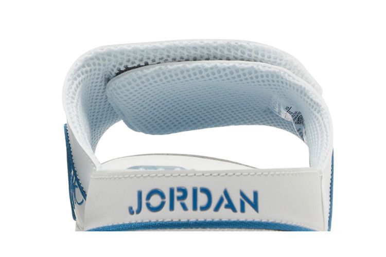 Jordan Hydro 4 Slide Military in Blue - product image from the listing.