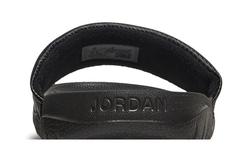 Jordan Break Slide in Black White - product image from the listing.