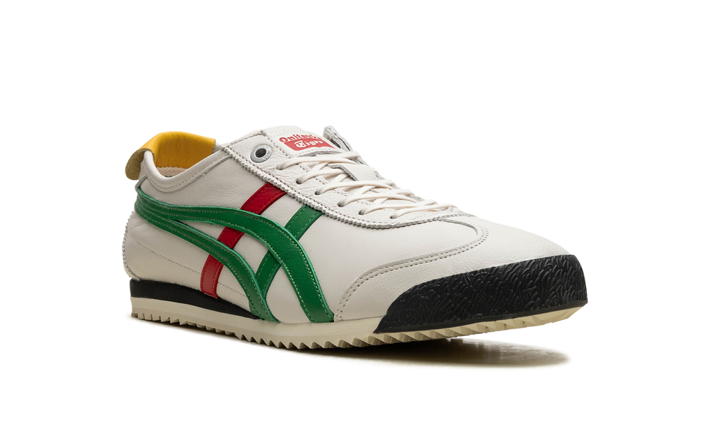 Onitsuka Tiger Mexico 66 Sd in Birch Green Red Yellow 127341 - product image from the listing.