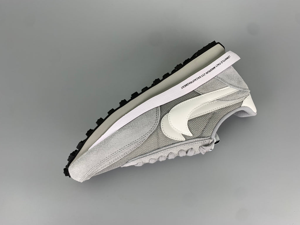 Nike LDWaffle Fragment sacai Sneakers in Grey White DH2684-001 - product image from the listing.