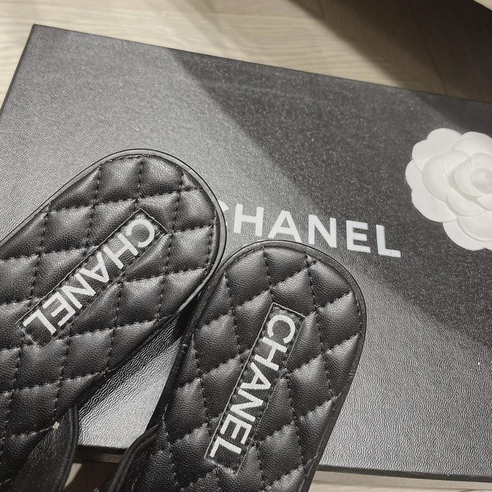Sandals by Chanel - product photo shown in the listing for this item.