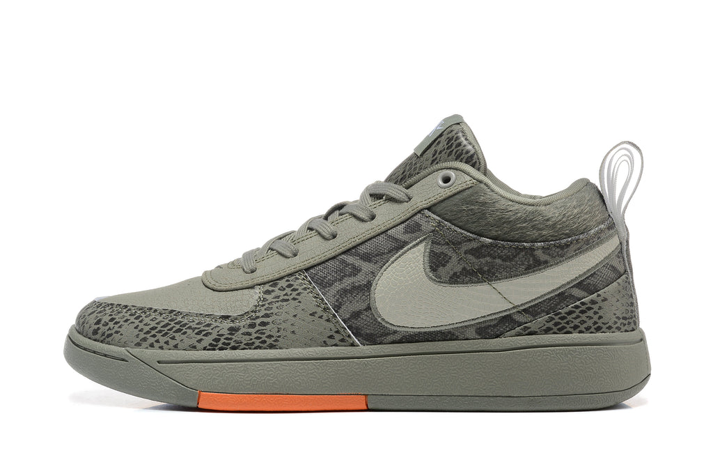 Nike Book 1 Basketball Footwear Grey Snakeskin Print - product image from the listing.