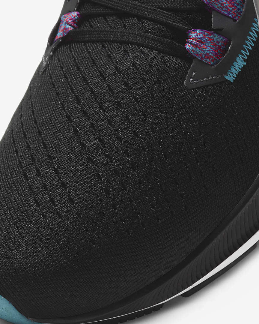 Nike Air Zoom Pegasus 38 Running Shoes in Black White CW7356-003 - product image from the listing.