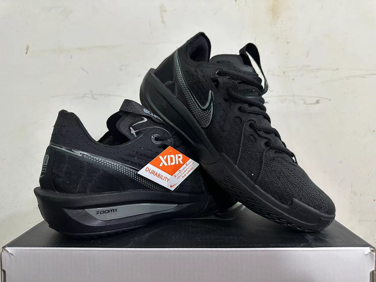 Nike Basketball Sneakers, All in Black - product image from the listing.