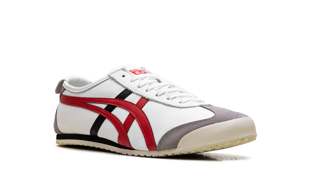 Onitsuka Tiger Mexico 66 in White Classic Red 198670 - product image from the listing.
