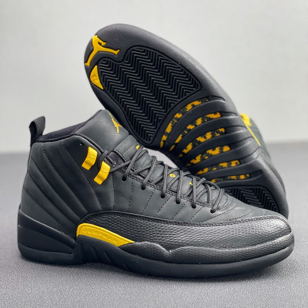 Black Taxi Sneakers - Air Jordan 12 Retro CT8013-071 - product image from the listing.