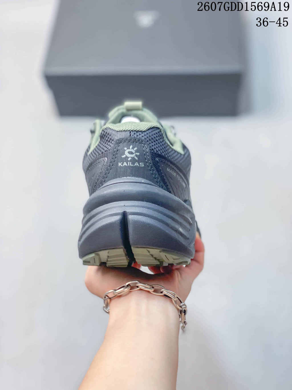 KAILAS Shanxing 3 Trail Running Hiking Shoes in Dark Gray 721090TRI - product image from the listing.