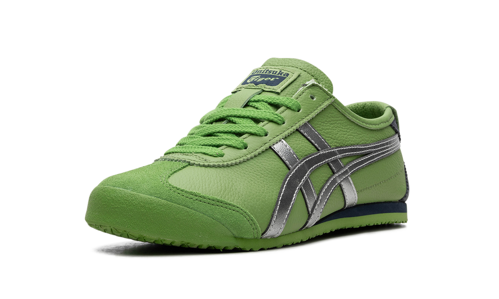 Onitsuka Tiger Mexico 66 Garden in Green Pure Silver 127116 - product image from the listing.
