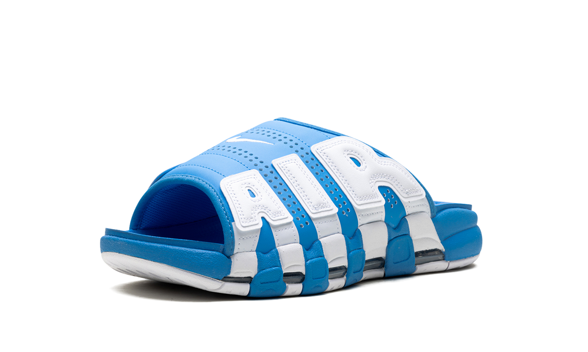 "University Blue" Nike Air More Uptempo Slide FD9884 400 - product image from the listing.