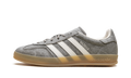 Women's Gazelle Indoor "Silver Pebble Off White Canvas" IH7033 - product image from the listing.