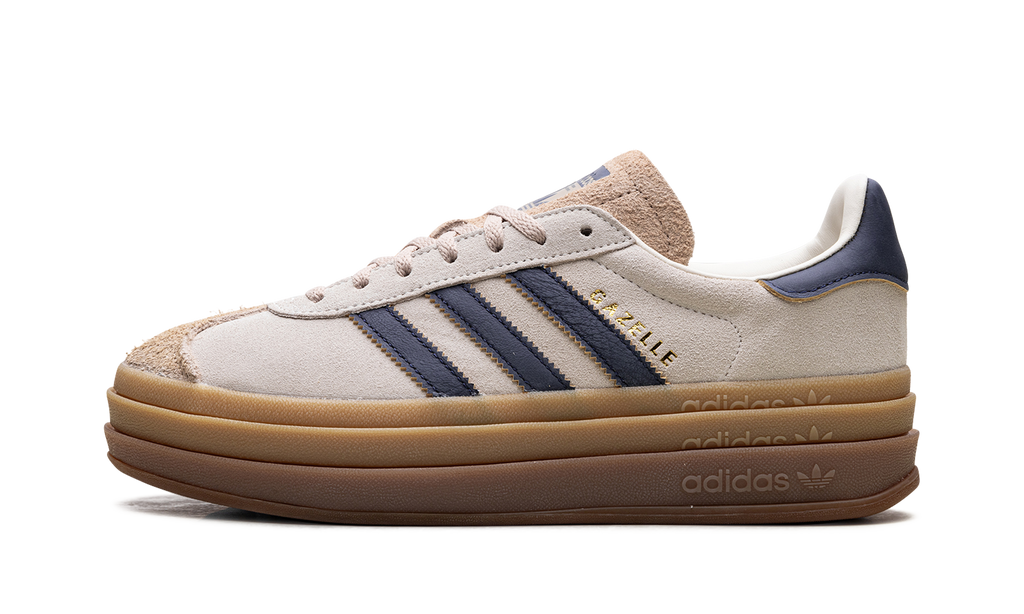 Women's Gazelle Bold "Cream Night Indigo" JQ5126 - product image from the listing.