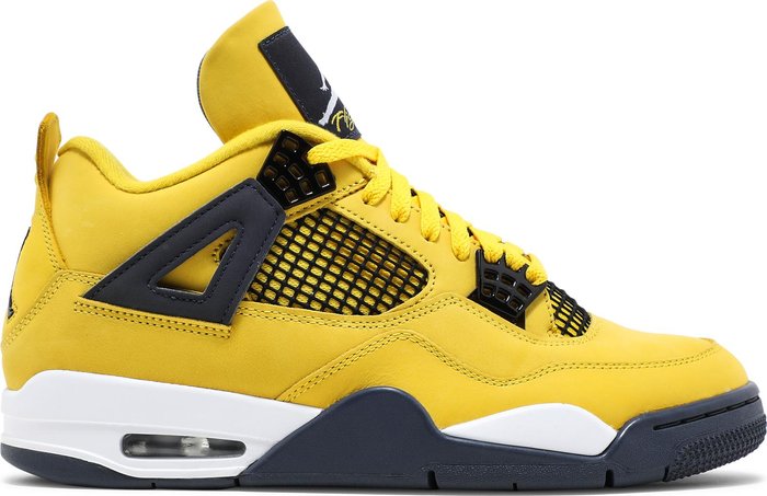 "Lightning" Air Jordan 4 Retro 2021 - product image from the listing.