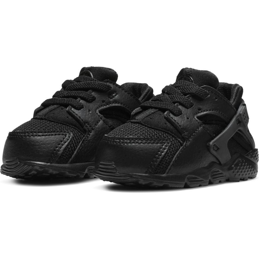 Nike Huarache Run TD in BLACK/BLACK-BLACK - product image from the listing.
