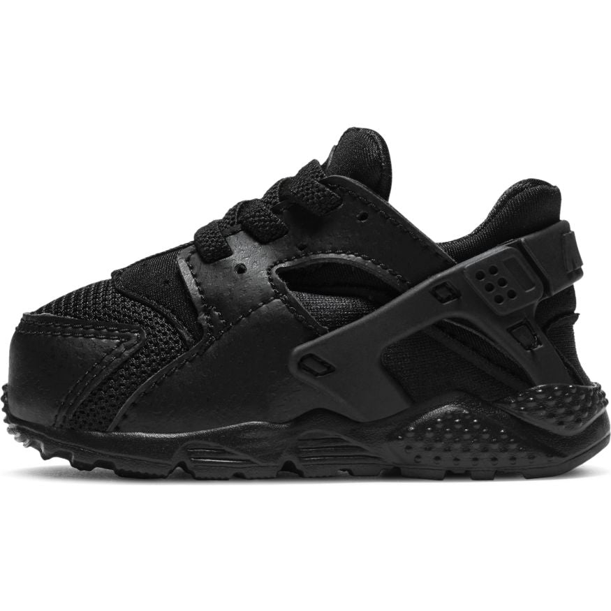 Nike Huarache Run TD in BLACK/BLACK-BLACK - product image from the listing.
