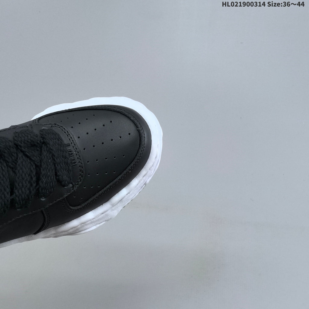 Maison Mihara Yasuhiro Original Sole Low Sneakers in Black - product image from the listing.