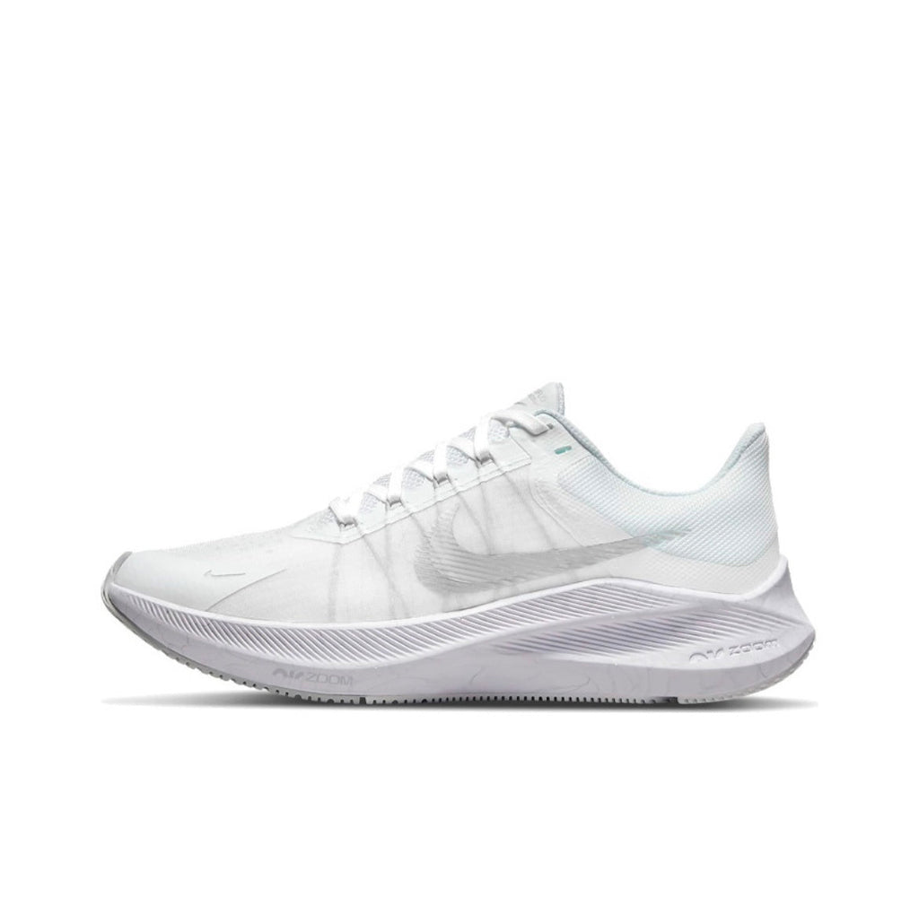 Nike Zoom Winflo 8 Running Shoes in White CW3421-104 - product image from the listing.