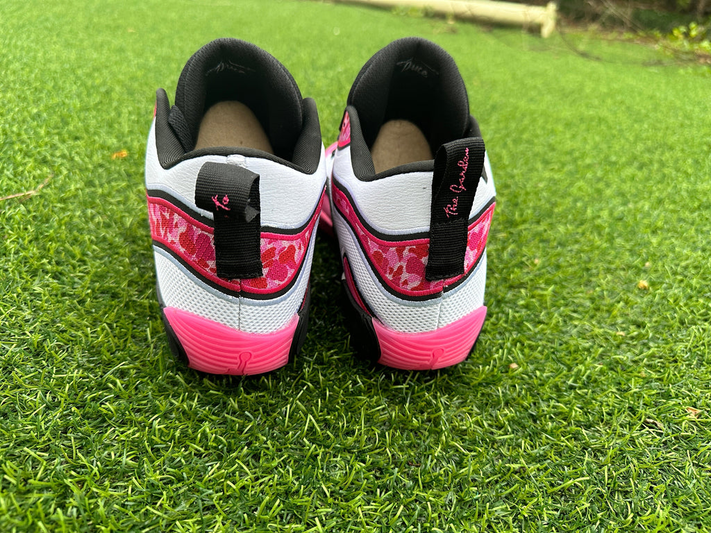 Jordan Tatum 2 Basketball Shoes in Black, in White & Pink - product image from the listing.