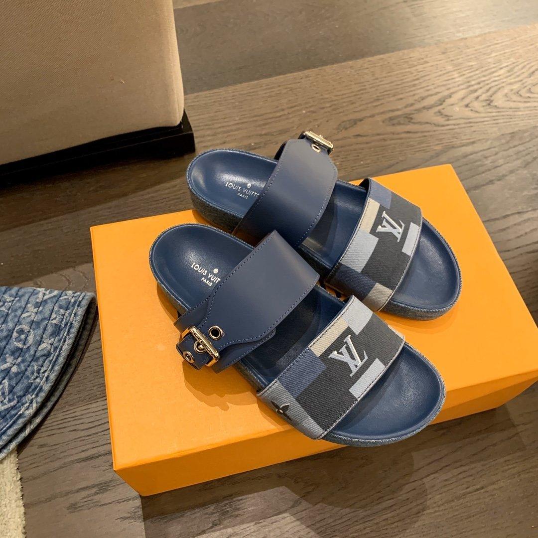 Sandals by Louis Vuitton - product photo shown in the listing for this item.