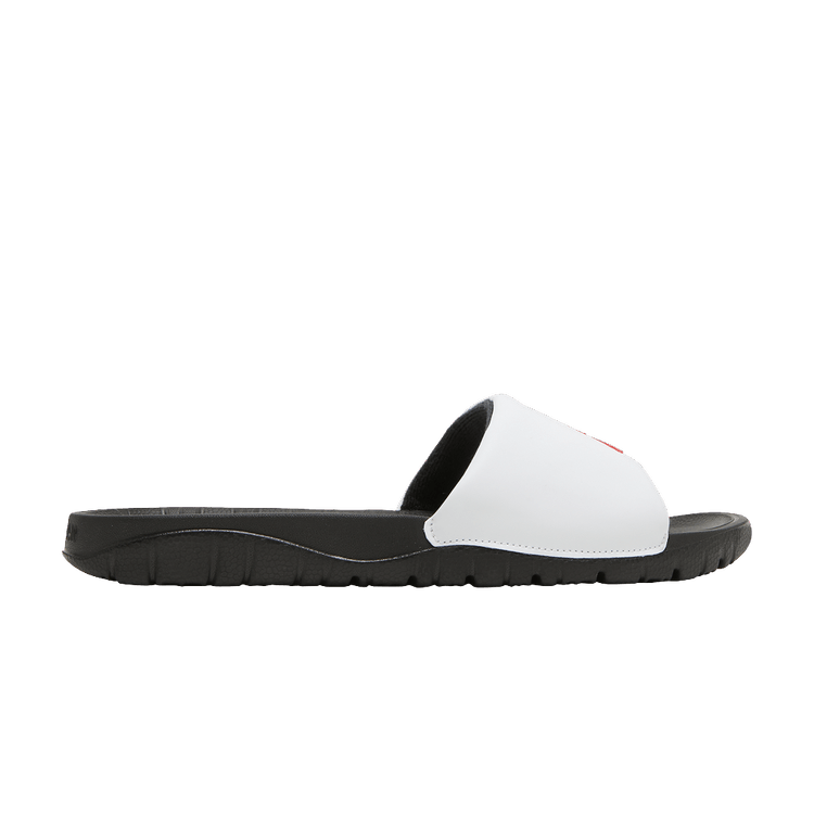 Jordan Break Slide in Black University Red White - product image from the listing.