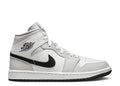 Air Jordan 1 Mid 'Grey Fog' Sneaker - product image from the listing.