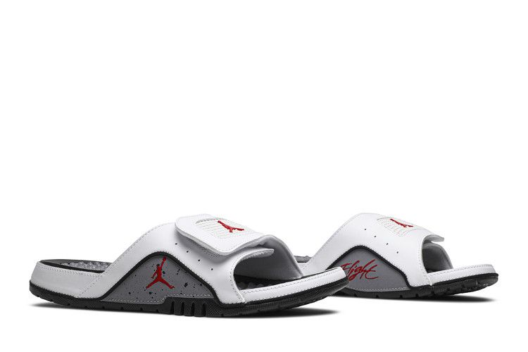 White Cement - Jordan Hydro 4 Slide - product image from the listing.