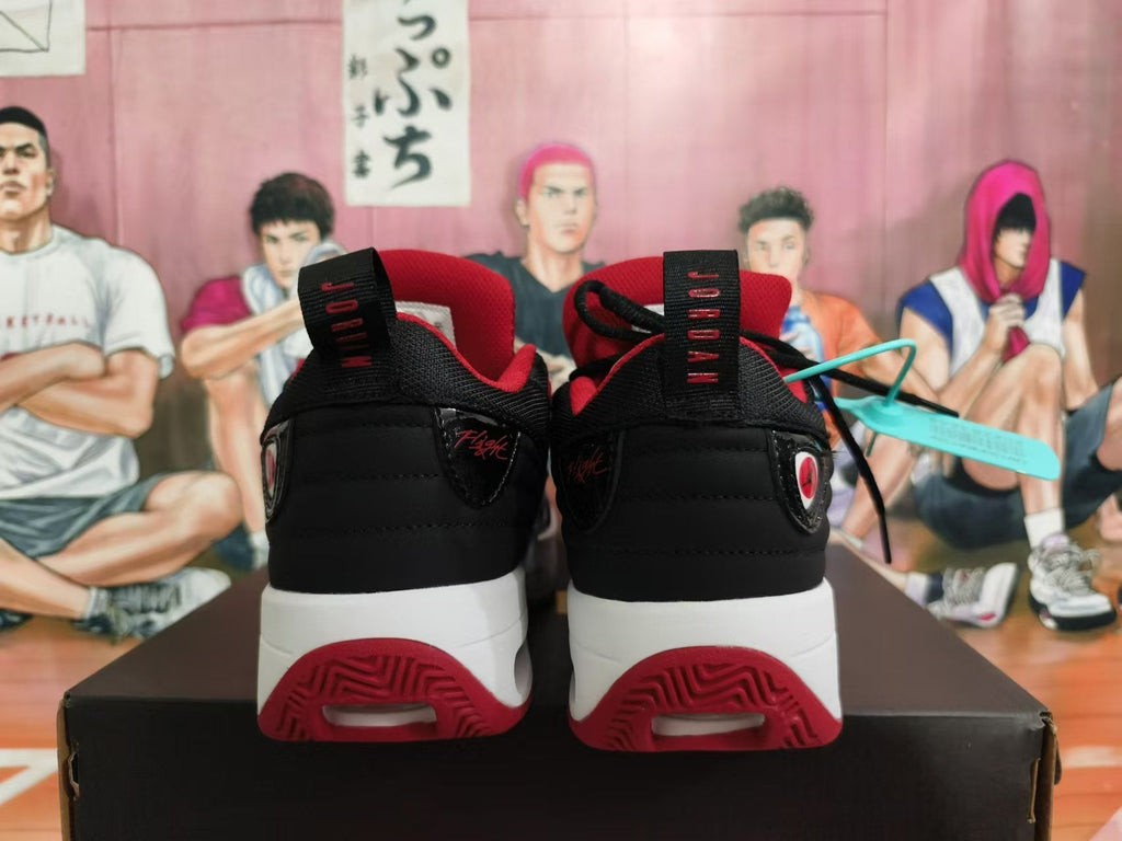 Jordan Basketball Sneakers in Black and Red - product image from the listing.