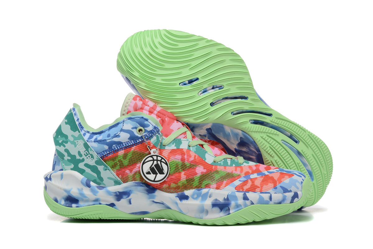 Adidas Basketball Trainers in Multicolor Camouflage - product image from the listing.