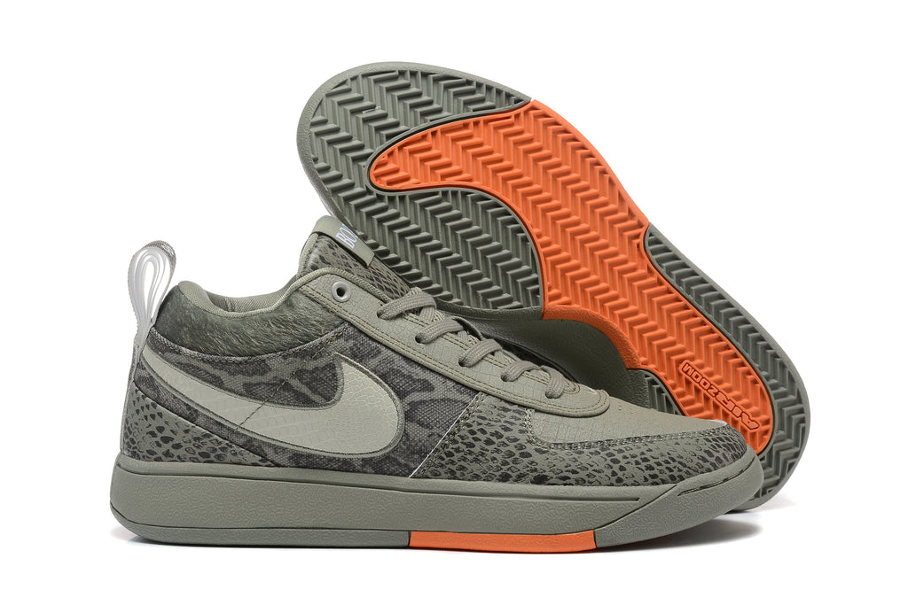 Nike Book 1 Basketball Footwear Grey Snakeskin Print - product image from the listing.