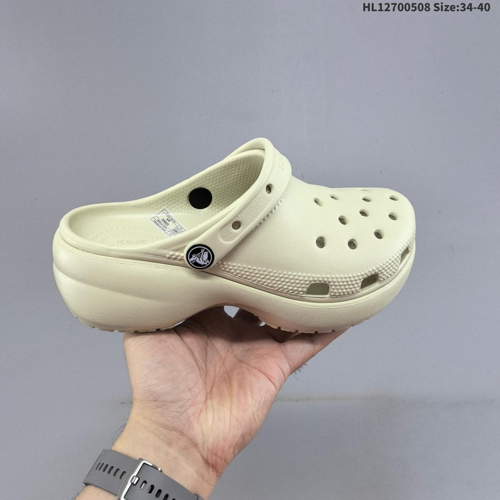 Classic Platform Clog with Ventilation Holes by Crocs - product image from the listing.