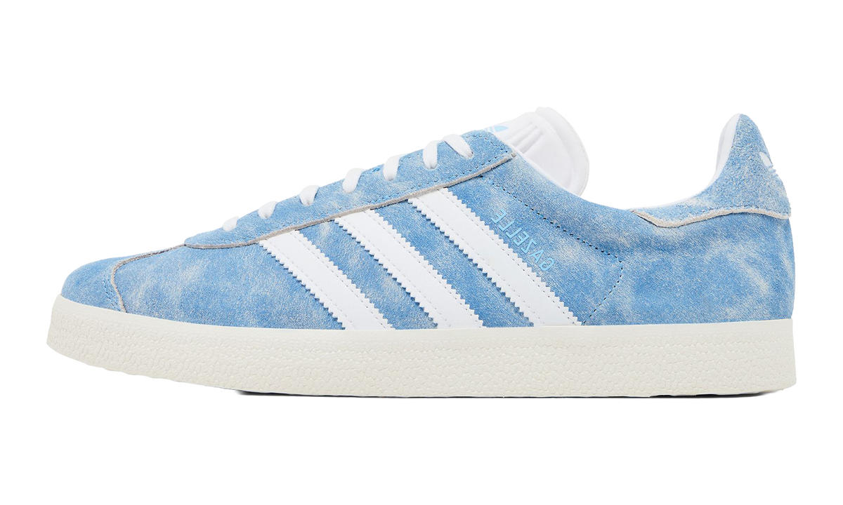 "Semi Blue Burst Cloud White" Gazelle IH9864 - product image from the listing.