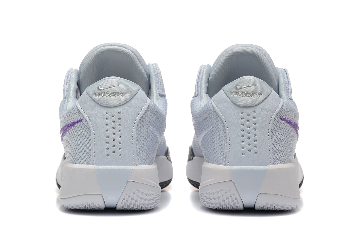 Nike Zoom Court Lite 3 White Grey Purple Tennis Footwear - product image from the listing.