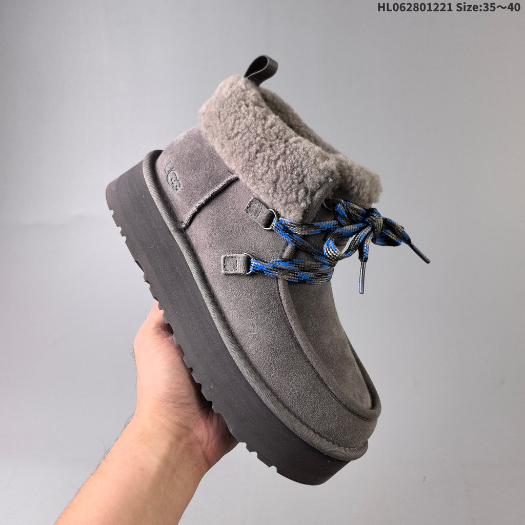 Classic Mini II Lace-Up Platform Boots by UGG - product image from the listing.