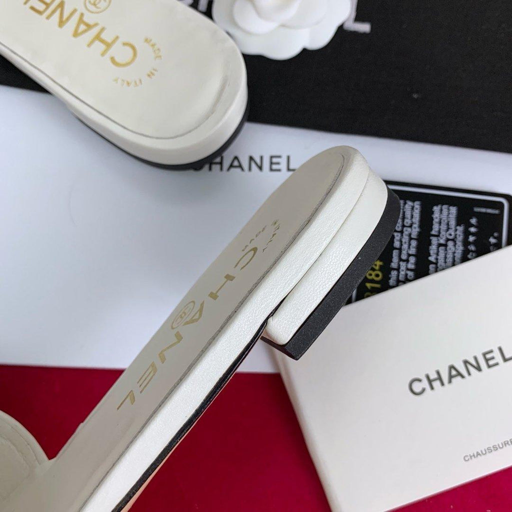 Sandals by Chanel - product photo shown in the listing for this item.