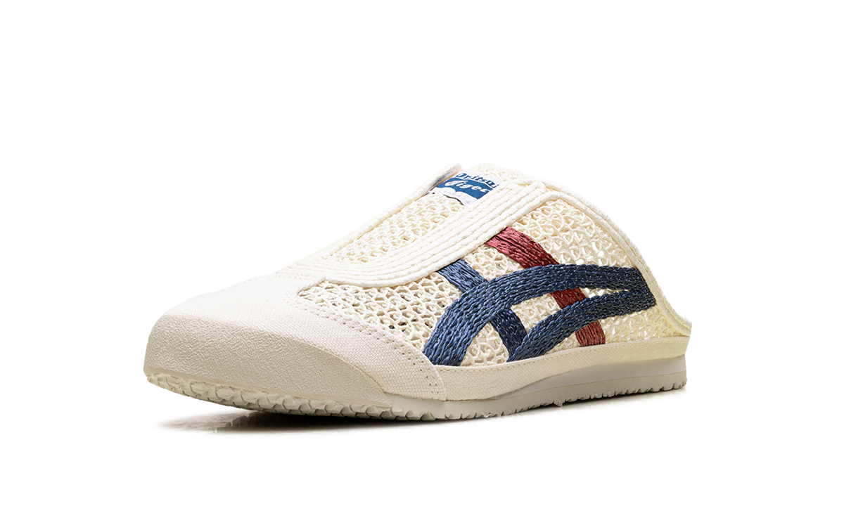 Onitsuka Tiger Mexico 66 Sabot in Cream Mako Blue Red 216658 - product image from the listing.