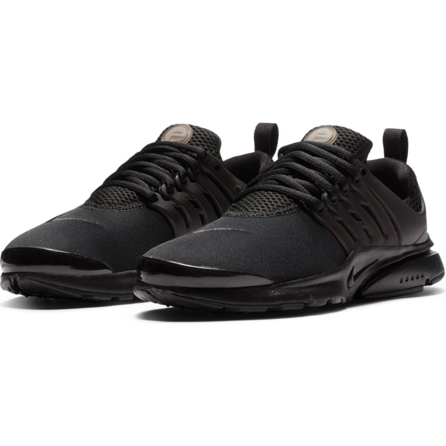 Nike Presto GS in BLACK/BLACK-BLACK - product image from the listing.